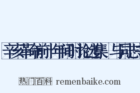 辛亥革命前十年间时论选集·与同志书是什么意思的图片